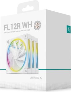 Wentylator Deepcool FL12R WH 3-pack (R-FL12R-WHAPN3-G) 7