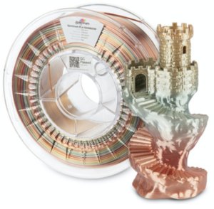 Spectrum 3D filament, PLA Silk Rainbow, 1,75mm, 1000g, 81021, ancient 1