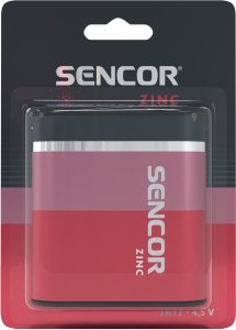 Bateria cynkowo-w�glowa, 3R12, 3R12, 4.5V, Sencor, blistr, 1-pack 1