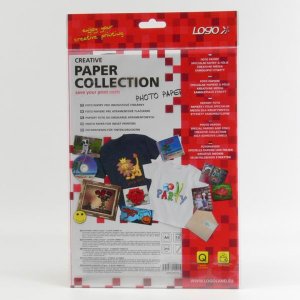 Logo foto papier, po�ysk, bia�y, A4, 200 g/m2, 10 szt., laser 1