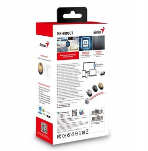 Mysz Genius Mysz przewodowa, Genius NX-9000BT, z�ota, optyczna, 1200DPI, EOL 4