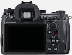 Lustrzanka K-3 Mark III Monochrome, Pentax, 26.8Mpx, CMOS, 3.2", 01194, czarny, bardzo odporna 2