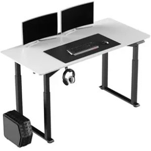 Biurko, elektycznie regulowany, 160x75 cm, 74-116 cm, UPLIFT, z podk�adk� pod mysz XXL, ULTRADESK 2