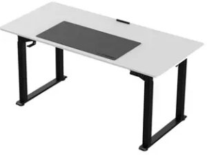 Biurko, elektycznie regulowany, 160x75 cm, 74-116 cm, UPLIFT, z podk�adk� pod mysz XXL, ULTRADESK 6