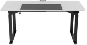 Biurko, elektycznie regulowany, 160x75 cm, 74-116 cm, UPLIFT, z podk�adk� pod mysz XXL, ULTRADESK 7