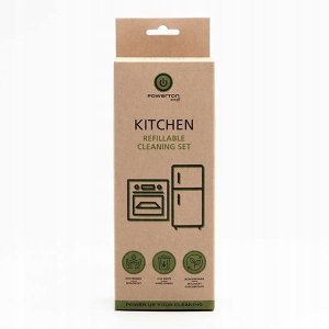 Zestaw czyszcz�cy Powerton Eco, 500ml, butelka ze spryskiwaczem + 6 tabletek (1,5 litra), kuchania 1
