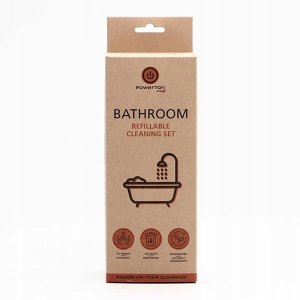 Zestaw czyszcz�cy Powerton Eco, 500ml, butelka ze spryskiwaczem + 6 tabletek (1,5 litra), �azienka 1
