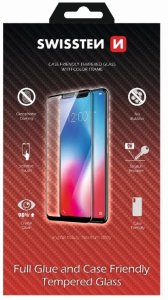 Hartowane szk�o ochronne Swissten, pro Apple iPhone X/XS, czarna, case friendly and color frame 1