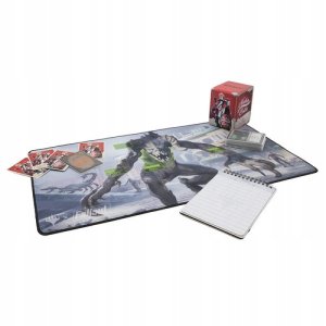 Ultra Pro: Magic the Gathering - Fallout - Black Stitched Playmat - V.A.T.S 2