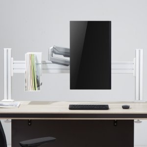 InLine® Slatwall Lifter Monitorhalterung, silber 5