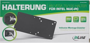 InLine® Halterung für Intel NUC-PC an VESA 75/100 Halter 4