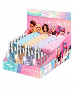 Ki-Sign Spray do ciała brokatowy WoW Generation WOW 00014 mix wzorów Kids Euroswan 4