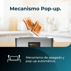 CECOTEC Touch&Toast Extra Double 6