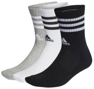 Skarpety Sportowe Adidas 3S C SPW CRW 3P IC1323 Szary - 43-45 1