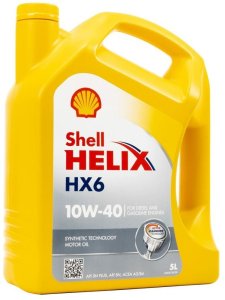 Olej do Silnika Samochodowego Shell Helix HX6 5 L 10W40 1