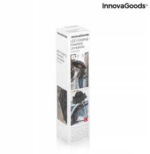 Parasol odwrotnie składany ze światłem LED Folbrella InnovaGoods 11