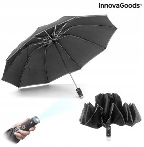 Parasol odwrotnie składany ze światłem LED Folbrella InnovaGoods 13