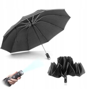 Parasol odwrotnie składany ze światłem LED Folbrella InnovaGoods 6