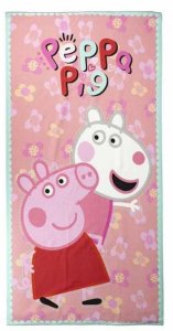 Ręcznik plażowy Peppa Pig Różowy 70 x 140 cm Mikrofibra 1