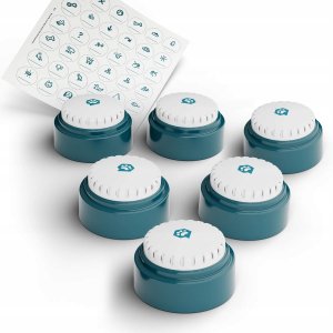 FluentPet - Speek Up Buttons - zestaw 6 przycisków do komunikacji z psem / kotem 1
