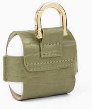 Słuchawki - Ideal of Sweden Etui na słuchawki Flo AirPods Bag Gen 3 Sage Croco 3
