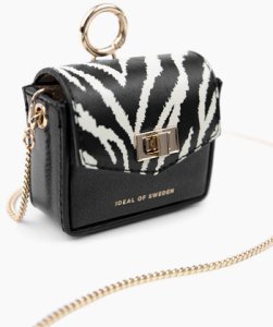 Słuchawki - Ideal of Sweden Etui na słuchawki Ava Mini Airpods Bag Zebra Eclipse uniwersalne 4