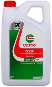 Olej silnikowy Castrol GTX Benzyna Diesel 10W40 5 L 1