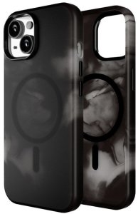 iPhone 15 Puro AQUA Flexible Plastic Case - MagSafe Compatible - Black 1