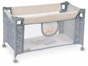 Łóżeczko Podróżne Decuevas Coco 50 x 29 x 30 cm Niebieski 1