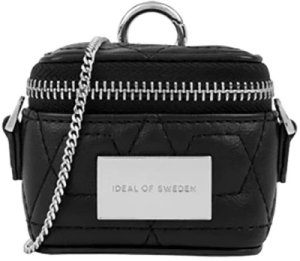 Ideal of Sweden Poppy AirPods Zip Bag Quilted Black uniwersalne 2