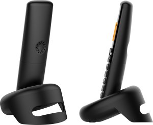 Telefon stacjonarny Alcatel ALCATEL E160 DUO BLACK - TELEFON DECT 2