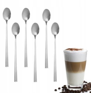 ŁYŻECZKA DO KAWY LATTE 43668 COMO 6szt. 2