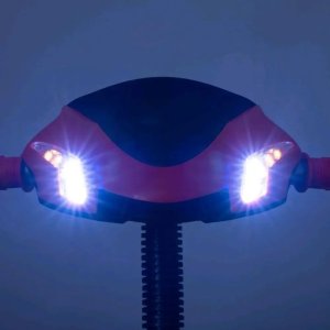 BM ROWEREK TRÓJKOŁOWY Z LED ŚWIATŁAMI LUX TRIKE CZERWONY 5902216920286 11