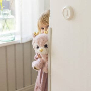 TEDDYKOMPANIET RENIFER RONJA RÓŻ 25cm 7331626042321 3