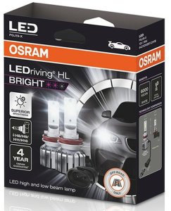 Żarówka Samochodowa Osram LEDriving HL H11 H16 H9 H8 12 V 1