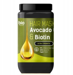 BIO NATURELL Avocado Oil & Biotin Maska do włosów 946 ml 1