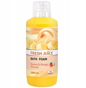 FRESH JUICE Pianka do kąpieli - Banan i Mango 1000 ml 2
