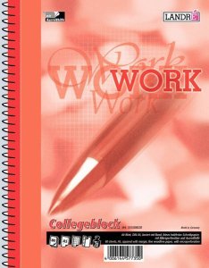 Oxford LANDRE Collegeblock Office A5 odrywanie 80 kartka 70 g/qm 3