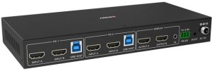 Przełącznik Aten LINDY 2 Port Dual Head HDMI 4K60,USB3.0 KVM Switch 2