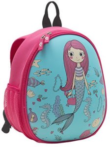WEDO Kinder-Rucksack Meerjungfrau mit Netztaschen innen/auße 2