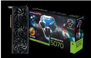 Gainward RTX5070       Python III OC   12GB GDDR7  HDMI 3xDP 1