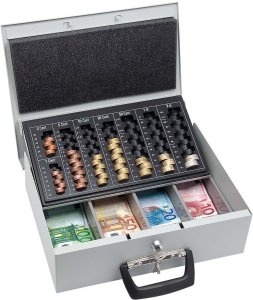 WEDO Geldzählkassette Universa für Hart- und Papiergeld L/G 1