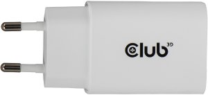 Club3D Lifestyle Ladegerät USB-C 30Watt, 2Stk  weiß retail 8