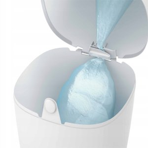 ABAKUS-POJEMNIK NA PIELUCHY KLASYCZNY +   5 WKŁADÓW ANGELCARE SZARY 11