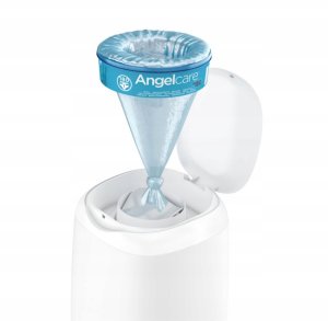 ABAKUS-POJEMNIK NA PIELUCHY KLASYCZNY +   5 WKŁADÓW ANGELCARE SZARY 7