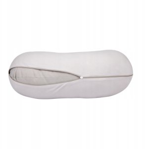 PIAPIMO-PODUSZKA DO KARMIENIA JERSEY Z    WKŁADEM WODOODPORNYM SZARA 2