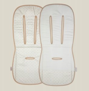 PIAPIMO-UNIWERSALNA DWUSTRONNA WKŁADKA    DO WÓŹKA FORESTA BEIGE 2