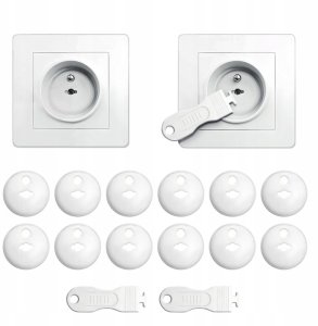 SIPO-SBS-C10 ZABEZPIECZENIE GNIAZDEK      BIAŁE 2