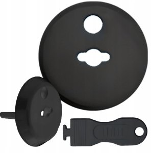 SIPO-SBS-C10B ZABEZPIECZENIE GNIAZDEK     CZARNE 2