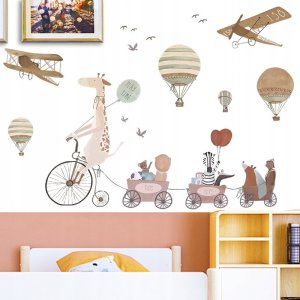 ROOM Decor SIPO-WS63031 NAKLEJKI NA ŚCIANĘ ŻYRAFA i PRZYJACIELE 3